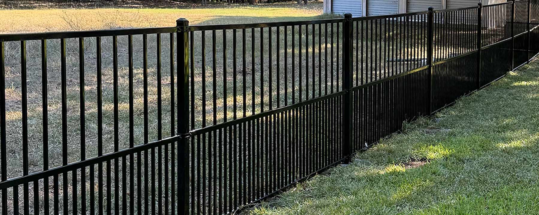 Aluminum fence installed in San Antonio, Texas