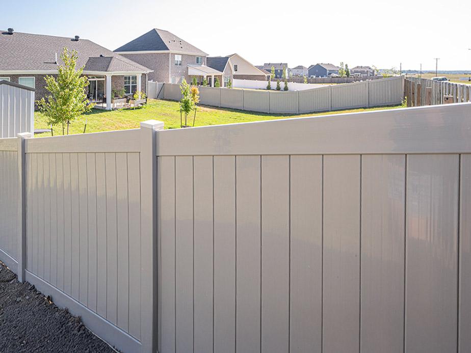 Bulverde Texas vinyl privacy fencing