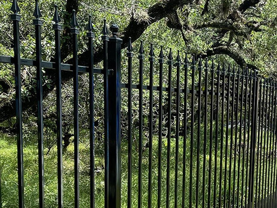Wrought Iron fence in Bulverde Texas