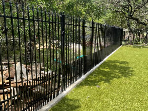 Residential Wrought Iron Fencing