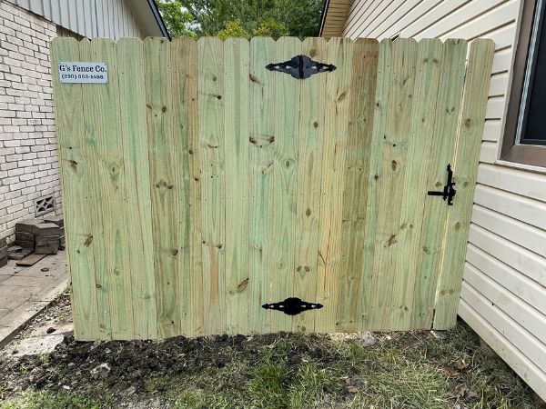 TreatedPinePrivancyFence