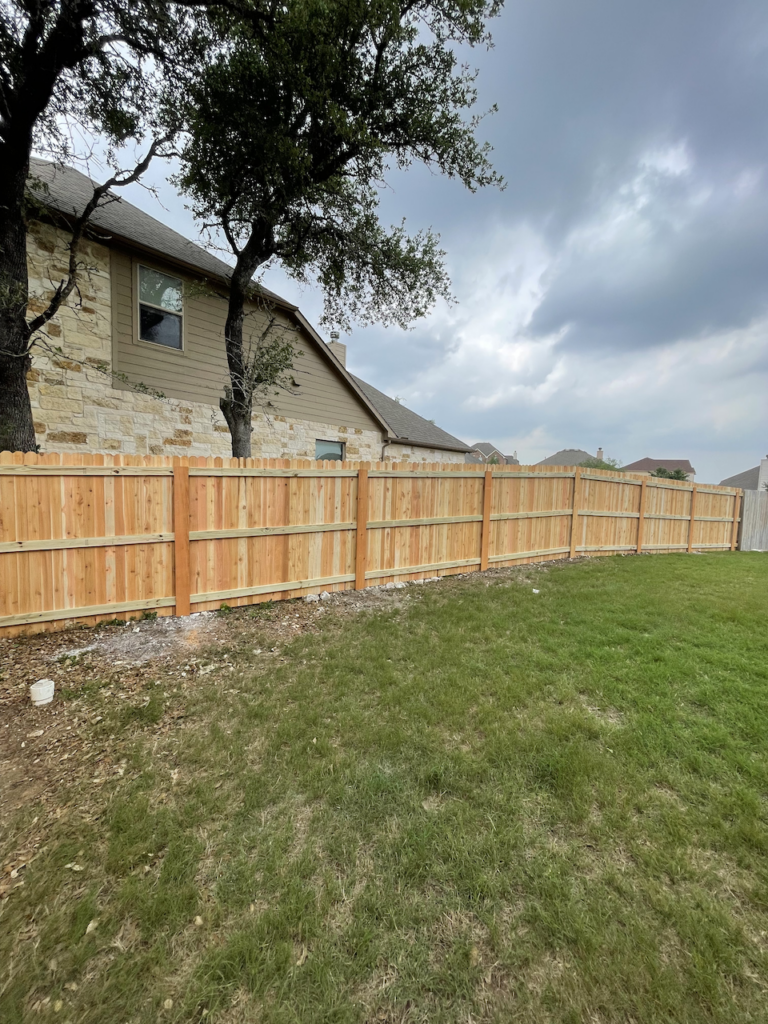 Residential fence installation - GSC Fence Company - San Antonio