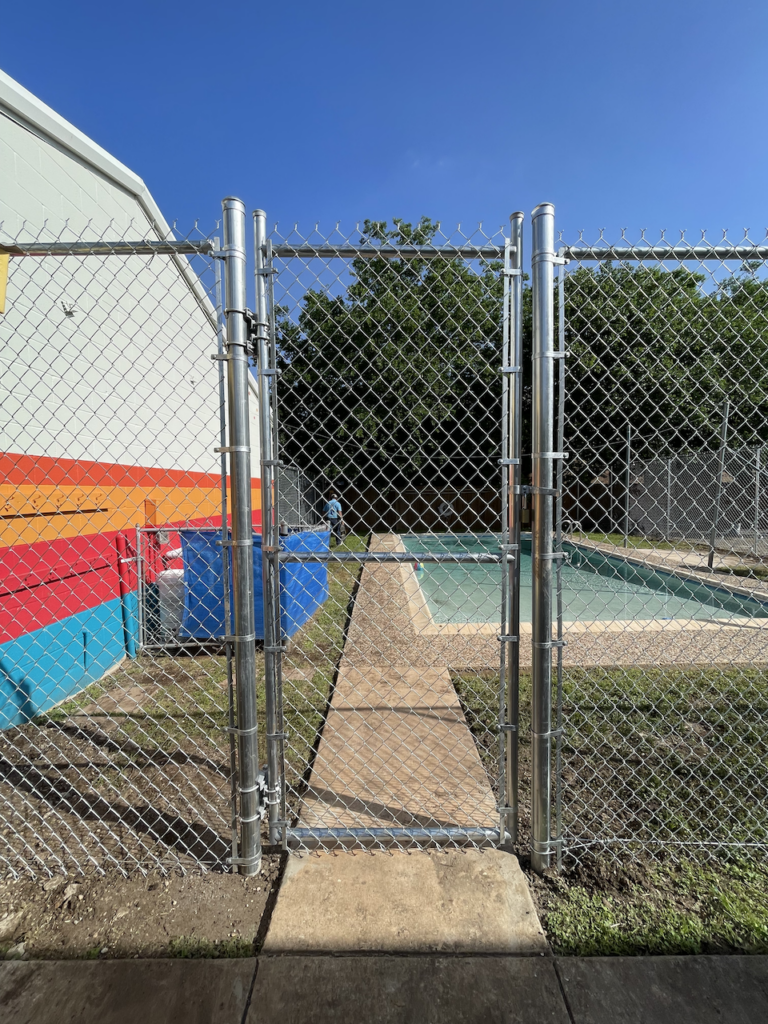 Commercial Chain Link Fence Installation - San Antonio - GS Fence Company